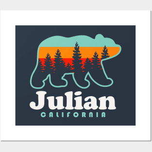 Julian California Mountain Town Bear Cuyamaca Mountains Posters and Art